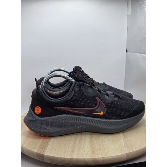 Nike Zoom Winflo 8 Shield Men’s Running Shoes Black DC3727-200 Size 7.5 - Picture 3 of 8